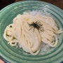 오사카 난바 츠루동탄 소에몬초점 유부우동 1.5배 자루우동 3배