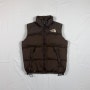 Sell) 노스페이스 TNF The North Face logo nuptse 700 goose down padding vest
