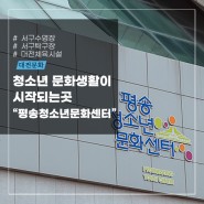 대전 평송 청소년 문화센터의 청소년을 위한 공연과 교육 프로그램 | 체육시설 이용(수영장,탁구장)