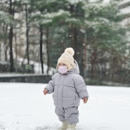 복동이 옷장 | 아떼아떼 스튜디오 패딩점퍼 패딩바지 패딩부츠 한겨울 눈놀이 15개월 아기옷 추천