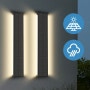 태양광 충전 LED 벽램프
