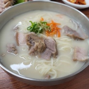 [제주 맛집] 고기국수와 비빔국수가 맛있는 국수집 '면주막'