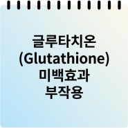 글루타치온(Glutathione)(a.k.a 백옥주사) - 미백효과 및 흡수정도, 부작용 (경구형 글루타치온 - 아이치온, 타치온, 글루, 가네치온, 구루치온, 루치온 정)