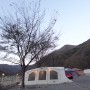 부산 근교 울산 배내골 강마을 캠핑장 겨울캠핑
