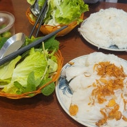 하노이 분짜 체인점 '분짜 하탄' Bún Chả Hà Thành - 바잉 꾸온도 먹을 수 있는 곳