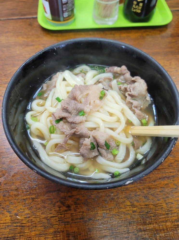 다카마쓰역 우동 맛집 아지쇼 노포분위기 물씬