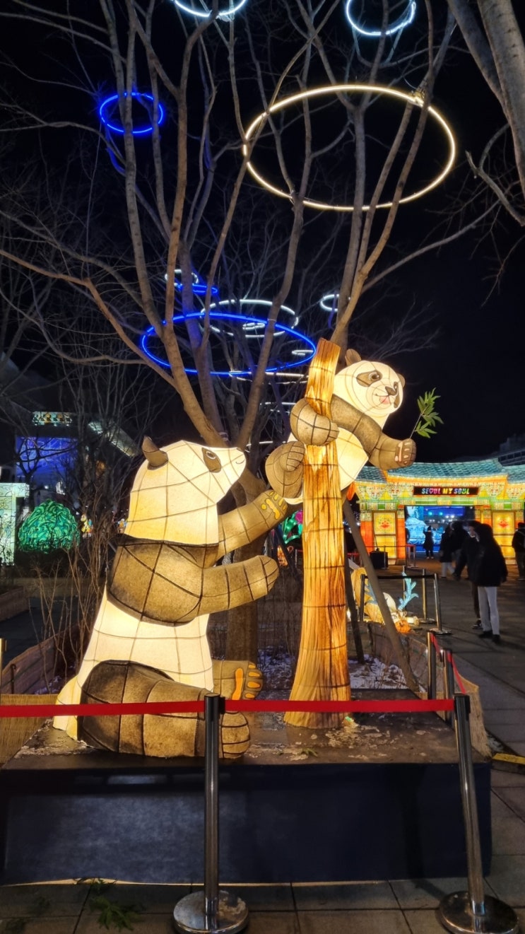 밤을 화려하게 수놓는 빛초롱축제에 가다!!  #광화문광장 #청계천