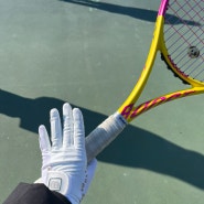 윌슨테니스 장갑 착용 후기 하계용 여성 테니스 장갑 추천(겨울용으로 사용중)