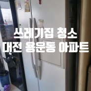 대전 용운동 이편한세상 쓰레기집 청소 정리정돈