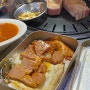영등포 맛집 두툼한고깃집 - 기본 안주로만 소주 1병 먹을 수 있는 돼지고기 맛집