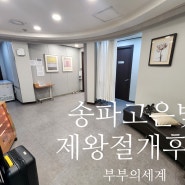 송파고은빛후기 제왕절개 통증/회복기간/입원비용/ 오소영원장님