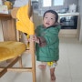 눈이펑펑오는 날: 몽실이 귀달이퍼안감 패딩 점퍼 15개월 아기점퍼 쿠팡