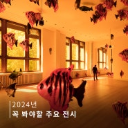 📢2024년에 봐야 할 주요 전시 모음