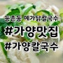 [서울 강서]가양역 예가 닭칼국수 4계절 뜨끈한 대명사 면치기 맛집