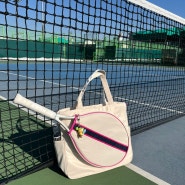 로븐 테니스가방, 테니스백 사용 솔직후기!(아르테니스 이벤트 당첨 됐어요❤️)