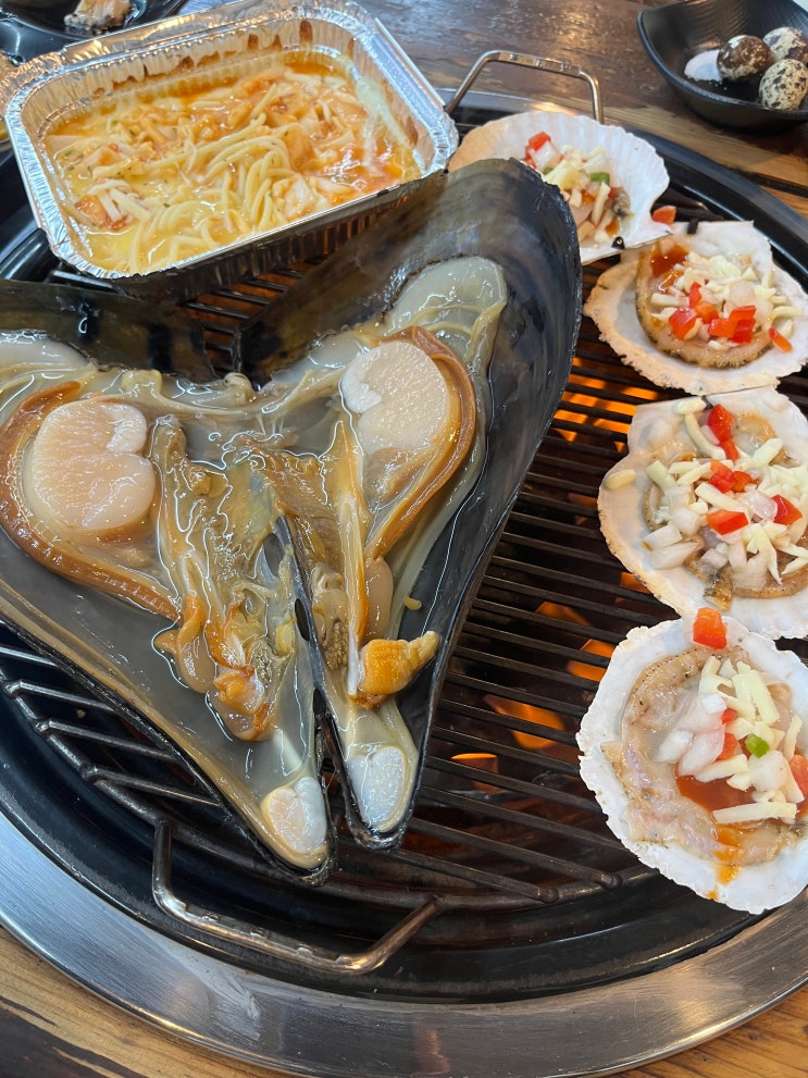 을왕리 조개구이 맛집 꼬니네 회 조개구이식당 솔직후기 : 네이버 블로그