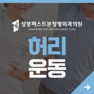 허리 운동 - 허리디스크와 척추관협착증의 차이점