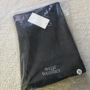 [웨어웨더 wearwearther] eddie denim - dark gray 쇼핑
