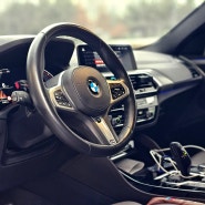 세종시 BMW X4의 순정 블랙박스를 아이나비로 교체 설치
