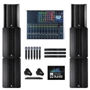 500명/7Kw HK AUDIO LTS A/SUB2000A 탑 우퍼 액티브 스피커 세트/중대형 행사 음향 시스템/사운드 플레이어