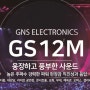 특별사은품+지앤에스 GNS GS12M 패시브 모니터 스피커 12인치 GS-12M