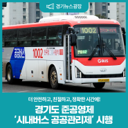 경기도 시내버스 공공관리제가 시행되었습니다!