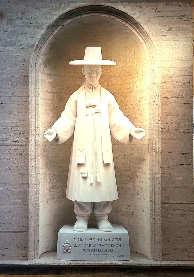 한진섭(Han JinSub)-《성 김대건 안드레아 신부, 바티칸에 서다(S. Andreas Kim TaeGon, unveiled ...
