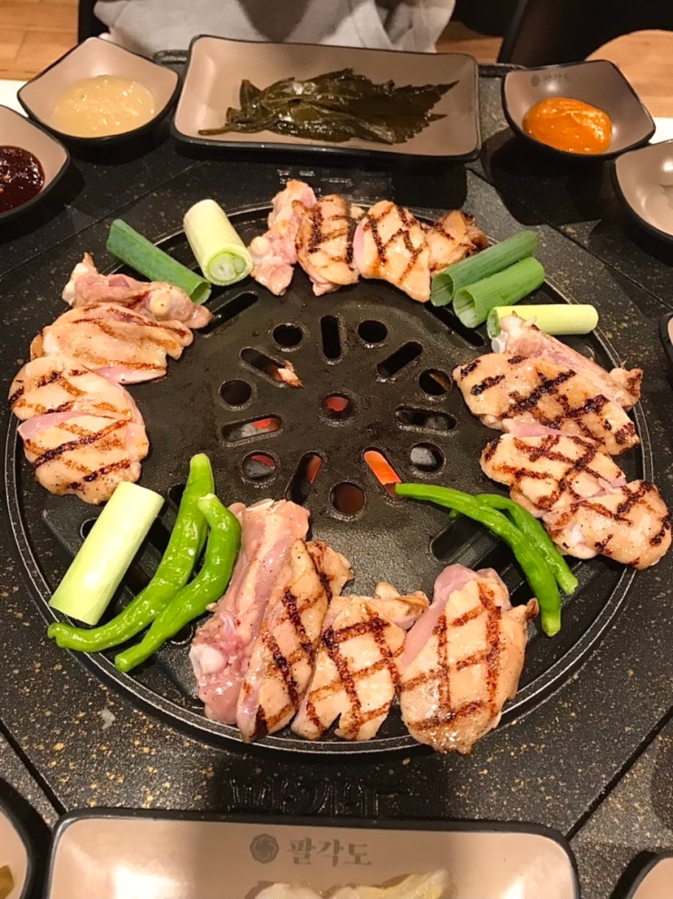 원주 닭갈비 맛집으로 추천하는 팔각도 원주단계점 : 네이버 블로그