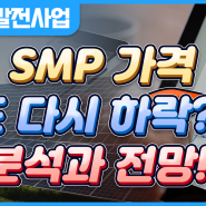 태양광 SMP 가격 왜 자꾸 하락세를 보이나요