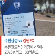[K리그1] 수원삼성 vs 강원FC 23.12.02 (a.k.a멸망전)