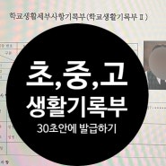 초중고 생활기록부 정부24에서 편하게 발급해보기, 추억여행으로 강추