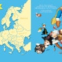 유럽지도 국가별 인물 상징 어린이 교육 놀이 자료