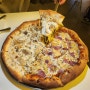 💜[춘천 피맥하기 좋은 애막골 피자 맛집 도우도우] - 반반피자/하와이안 피자/트러플 피자