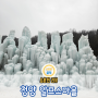 청양 알프스마을::겨울 여행지 강력추천 2024년 칠갑산 얼음분수축제 방문후기