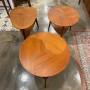 덴마크 티크사이드테이블 모음 Danish Vintage Teak Side Table designed by Holger Georg Jensen for Kubus Møbler
