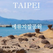 대만 예스진지 자유여행, 예류지질공원 (입장권, 가는법)