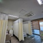 (안동 창애창) 예천 요양원에 설치한 병원커튼, 방염커튼 시공사진