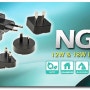 [신제품] NGE12/18 시리즈: 12W/18W 글로벌 인증 보유, 교체 가능한 AC 벽부형 어댑터 / 민웰 SMPS