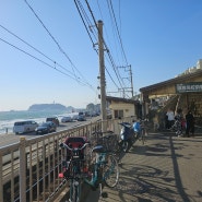 도쿄 근교 가마쿠라 에노시마 당일치기 여행 일기 2편: 슬램덩크 건널목, 고토쿠인, 유이가하마 해변, 쓰루가오카하치만구 등
