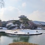 경기도 수원시 방화수류정의 겨울 풍경(설경) 멋지네요!