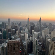 미국 시카고 여행 존 핸콕 센터 360 전망대 야경
