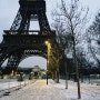 파리 에펠탑과 눈 풍경! 눈이 더 내렸으면~ (01.09)