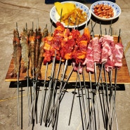 [부산 해운대 맛집] 해운대양꼬치&마라훠꿔 - 중국 전통 양꼬치 전문 맛집.