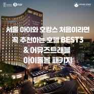 서울 아이와 호캉스 처음이라면 꼭 추천하는 호텔 BEST3 그리고 어뮤즈트래블 아이돌봄 패키지 알아보기 (웨스틴조선, 소피텔 앰버서더, 글래드 여의도)