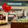 상하이여행 동방명주 와이탄 메인거리 근처 백화점 안에 있는 카페 WEDOCOFFEE