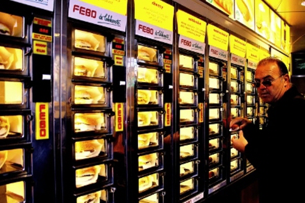 암스테르담 패스트푸드 자판기 페보(Febo)