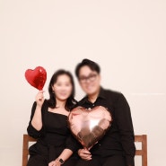 송파셀프스튜디오 I 블리블리 스튜디오에서 커플사진, 결혼1주년