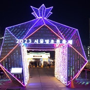[전시관람] 겨울 야외전시 추천! 2023 서울 빛초롱 축제 광화문 광장