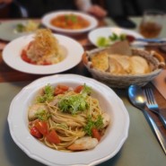점심 식사부터 저녁 모임까지! 부산진역 파스타, 스페인 요리 맛집 | 수정동 리꼬리꼬