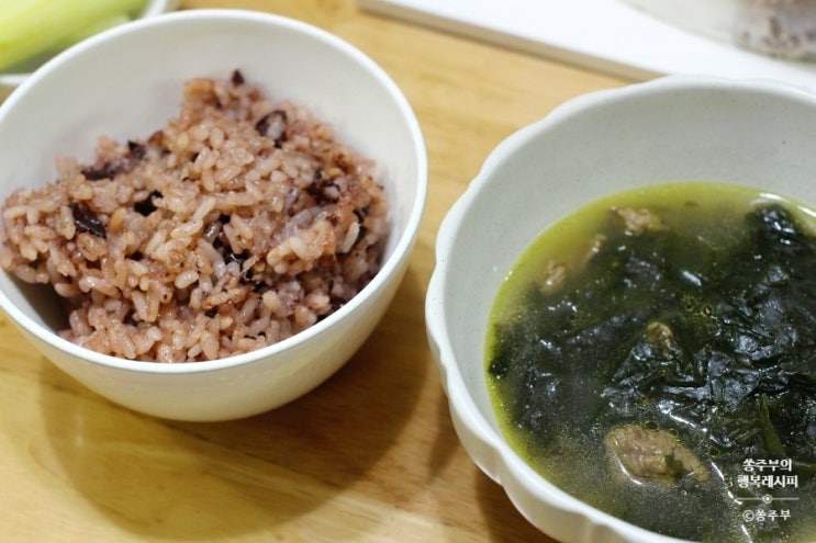 생일팥밥 찹쌀밥 물 전기밥솥 팥찰밥 만들기 : 네이버 블로그